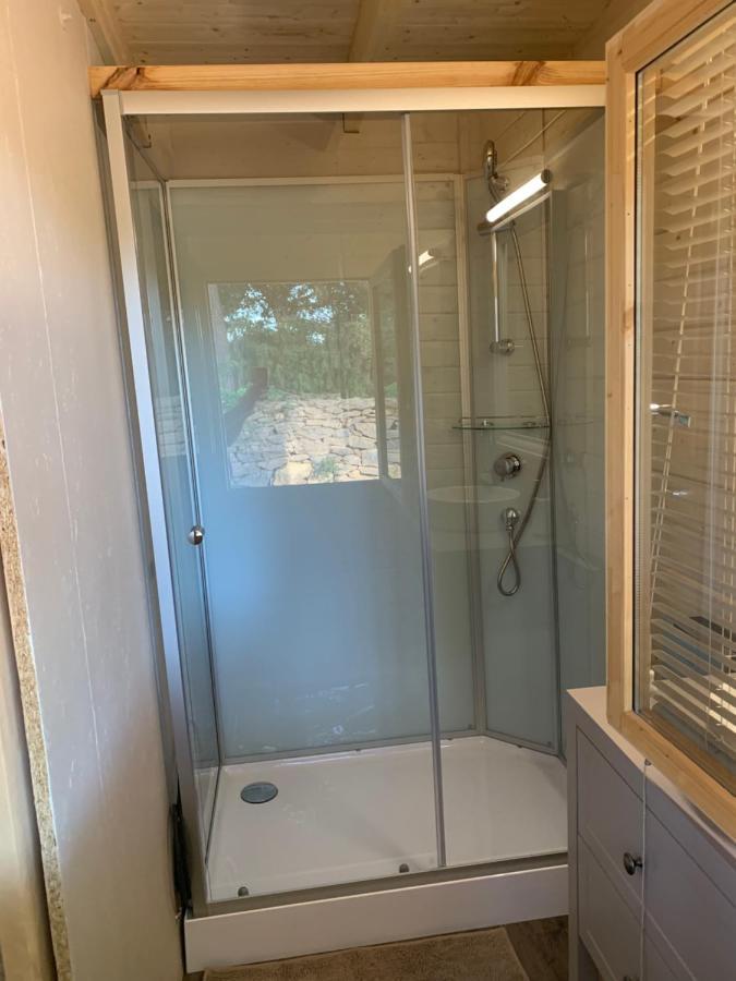 Chambre privée avec accès piscine Laouque Extérieur photo