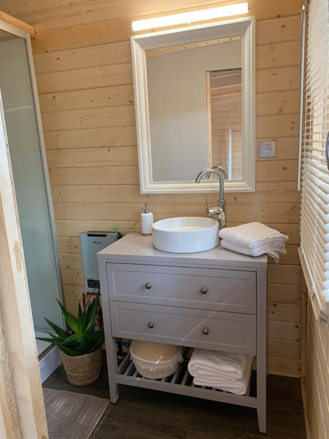 Chambre privée avec accès piscine Laouque Extérieur photo